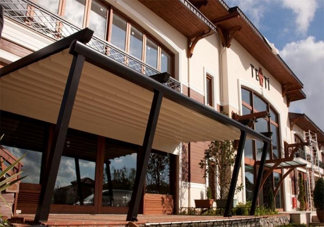 Raylı Tente
