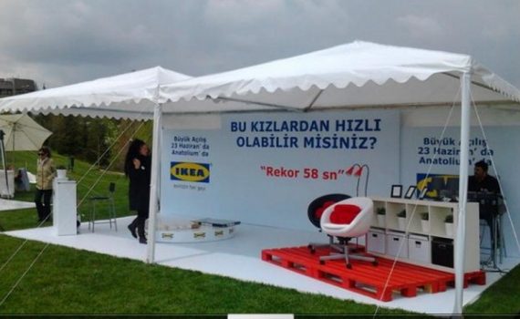 fuar çadırı