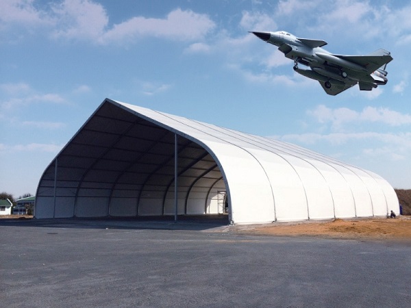 uçak hangar çadırı